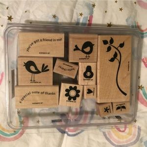 Stampin’ Up! “Cheep Talk” rubber stamp set